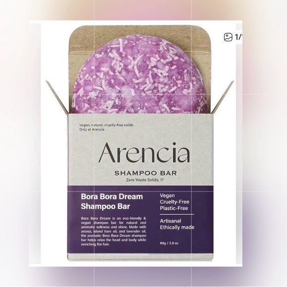 Arencia Bora Bora Dream Shampoo Bar, 2.82 oz. - Picture 14 of 14